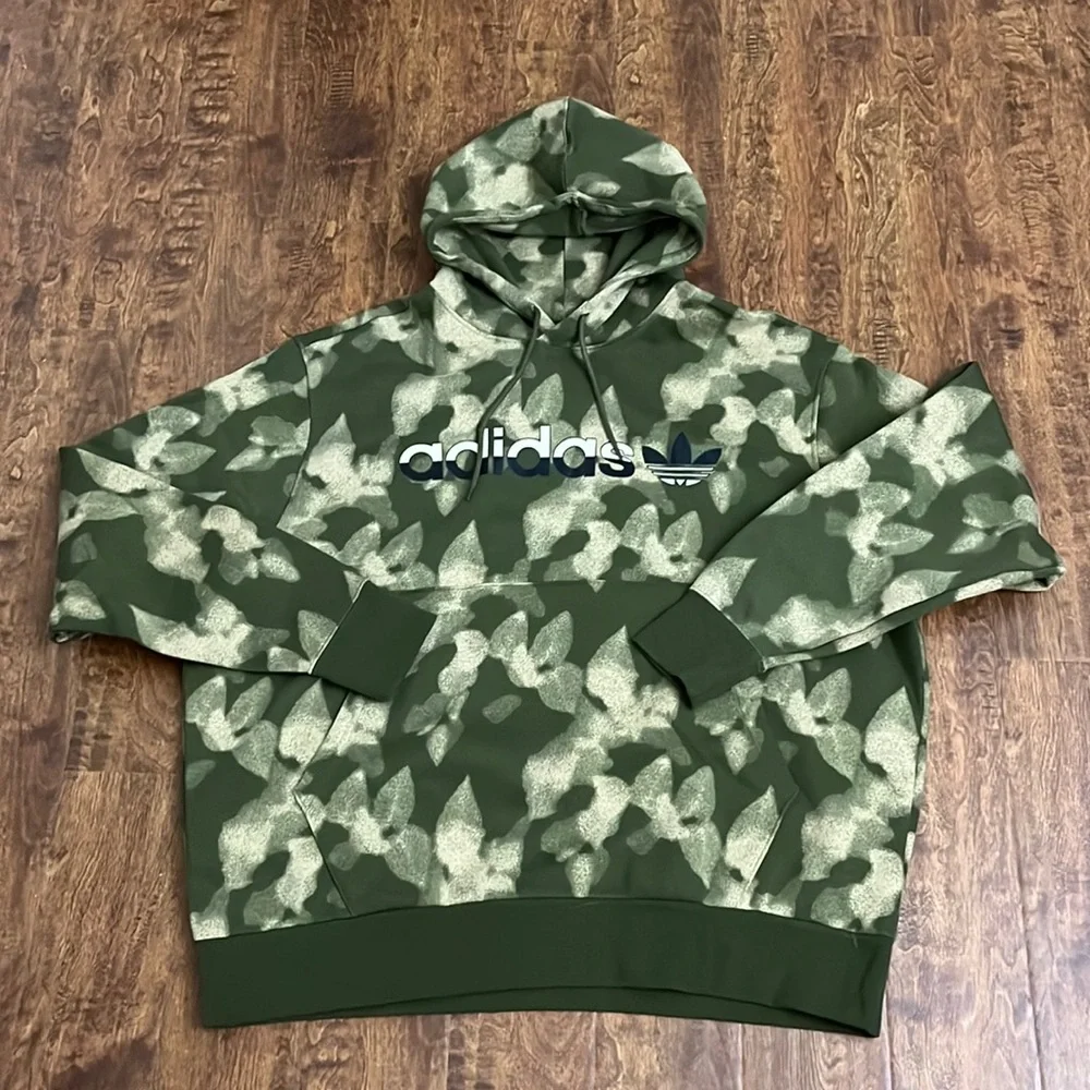 Adidas Originals Winter Leaves Hoodie Size XXL